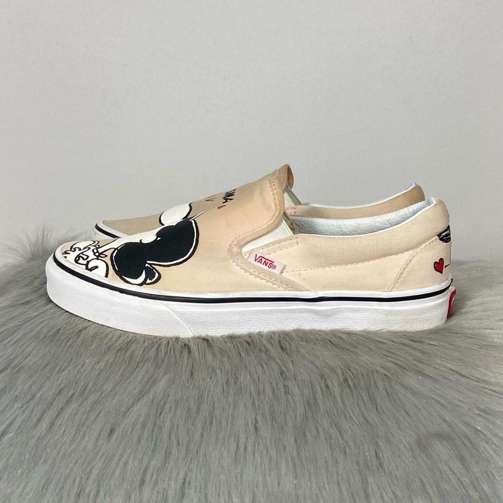 Vans Snoopy Lucy Slip On Smack Peanuts Women Shoes